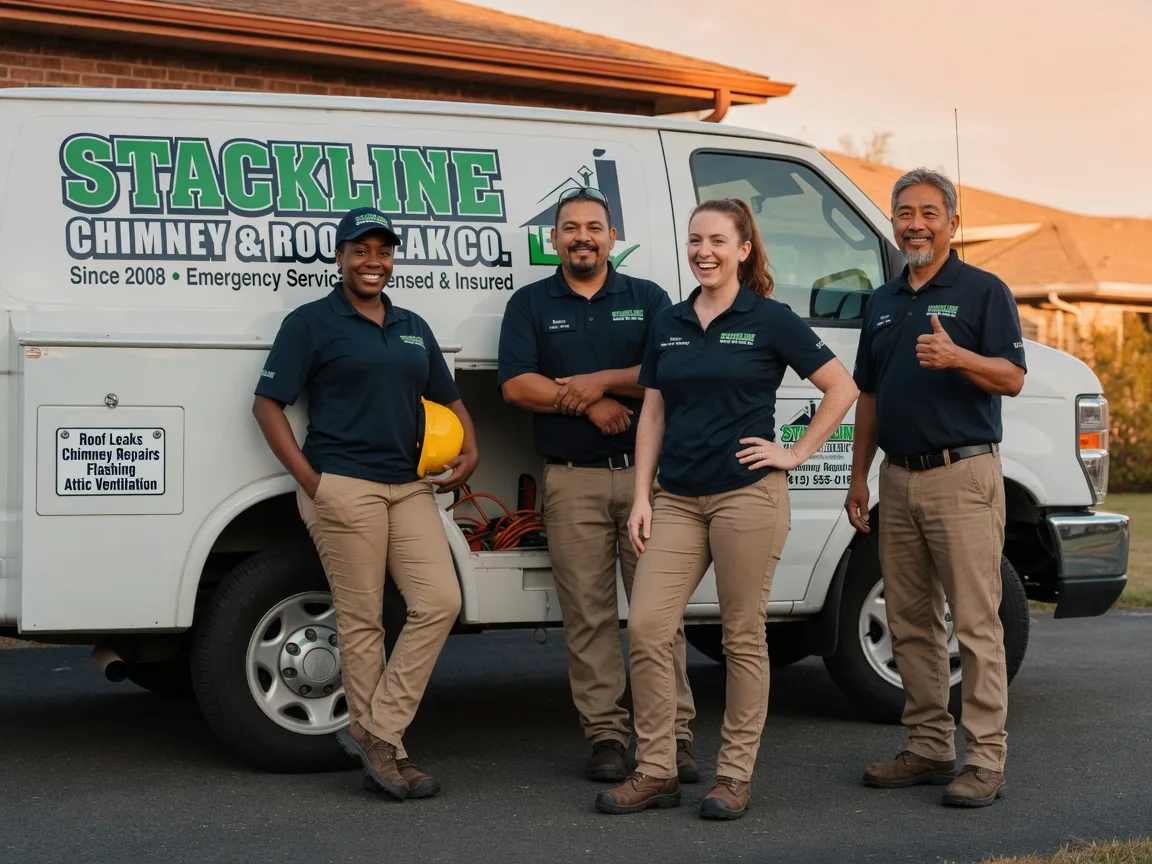 Chimney flashing repair company in Northfield, OH